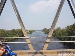 Sungai Ciujung Lebak Surut Siaga 2, Warga Diminta Tetap Waspada Banjir