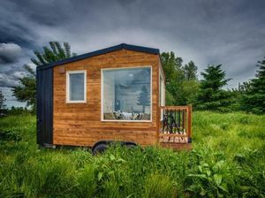 Unik! Rumah Gerobak Ini Bisa Berpindah-pindah