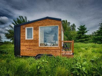 Unik! Rumah Gerobak Ini Bisa Berpindah-pindah