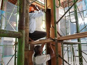 Ternyata Tiang Masjid Agung Surakarta Rusak karena Salah Teknik Renovasi