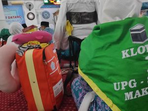 Mulai Masuk Asrama, Calon Jemaah Haji Makassar Diingatkan Jaga Kesehatan