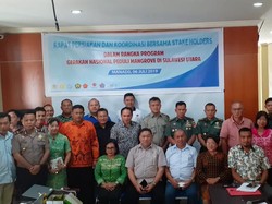 OASE Kabinet Kerja Tanam Mangrove untuk Mitigasi Bencana di Manado