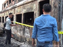 Polres Purwakarta Ciduk Pencuri Besi di TKP Kebakaran Gerbong Bekas