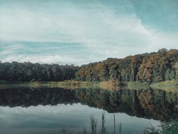 Santai Sejenak di Danau Tambing Lore Lindu