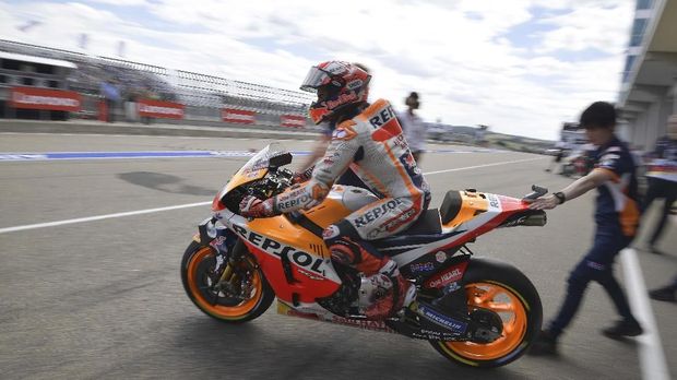 Marc Marquez lebih difavoritkan menang di MotoGP Jerman. (