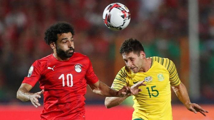 Afrika Selatan menghentikan langkah Mesir untuk lolos ke perempatfinal Piala Afrika 2019 (Foto: Amr Abdallah Dalsh/Reuters) Afrika Selatan menghentikan langkah Mesir untuk lolos ke perempatfinal Piala Afrika 2019 (Foto: Amr Abdallah Dalsh/Reuters)