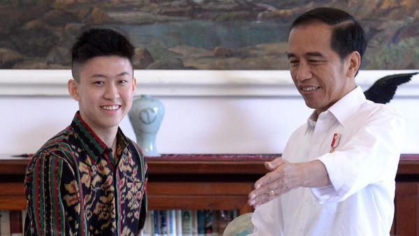 Momen Rich Brian Ngobrol soal Musik Bareng Jokowi