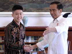 Momen Rich Brian Diperlihatkan Kambing dan Domba Milik Jokowi