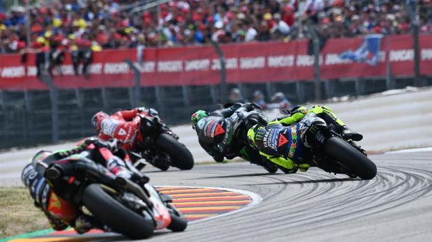 Suasana MotoGP Jerman 2019. (