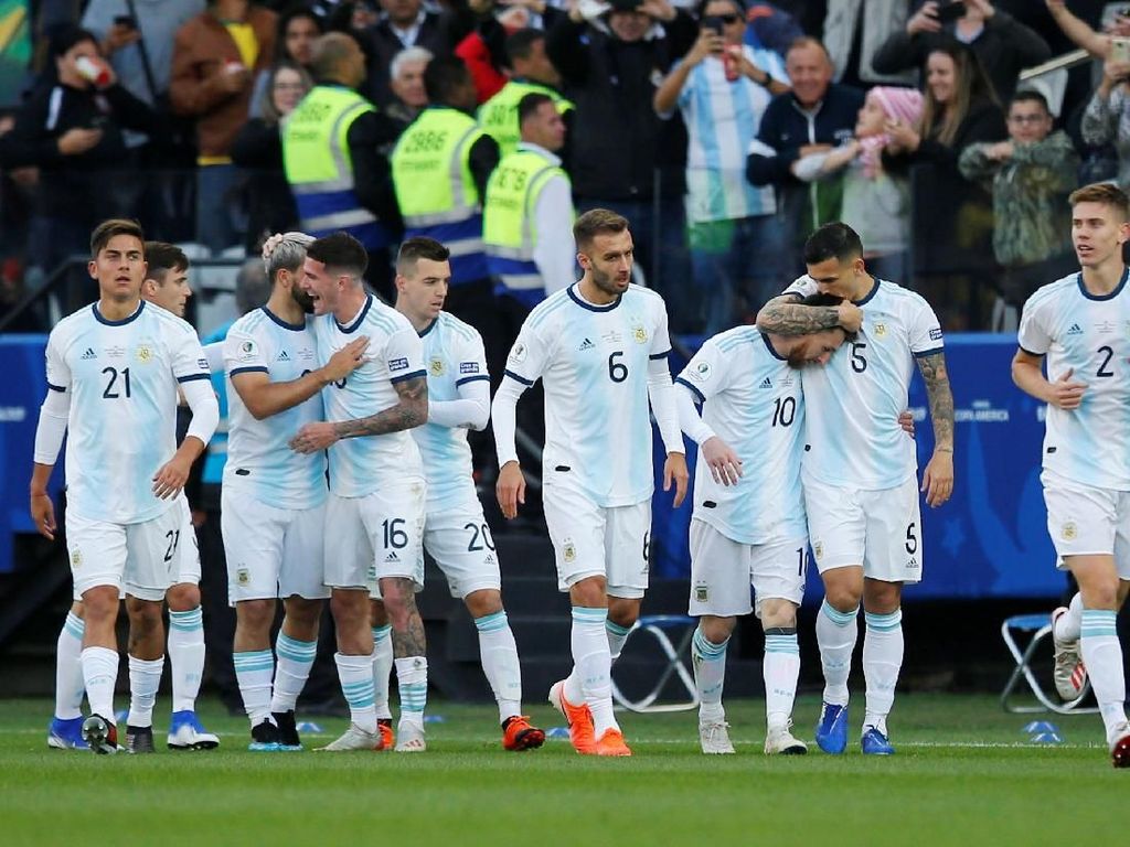 Hadiah Hiburan Argentina di Copa America 2019