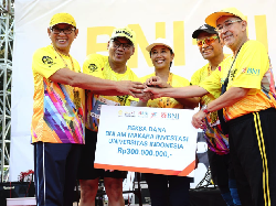 BNI UI Half Marathon 2019 Himpun Dana Bantu Mahasiswa Tetap Kuliah