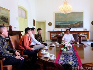 Rich Brian Bertemu Jokowi di Istana Bogor