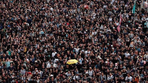 6 Orang Ditangkap Polisi Hong Kong Dalam Unjuk Rasa Terbaru