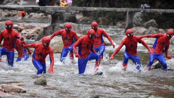 Belum Lihat Film Baru Spider-Man? Cek Dulu Ragam Cosplay-nya