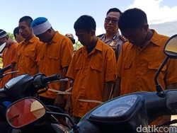 Modal Gunting, Pelaku Curanmor di Palu Gasak 45 Motor