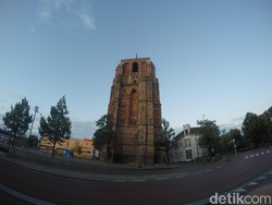 Bukan Pisa, Ini Menara Gagal dari Belanda