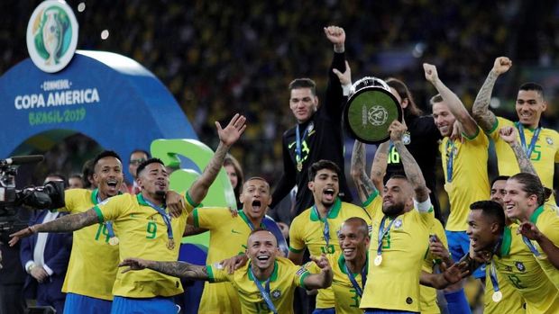 Brasil berhasil jadi juara Copa America 2019.