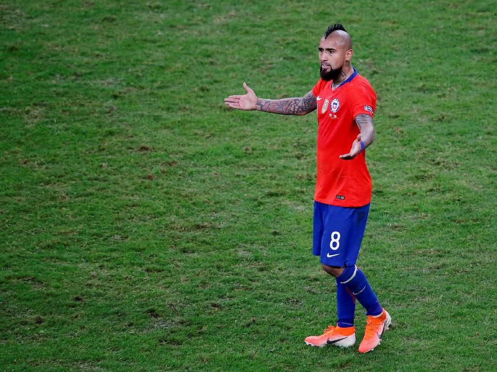 Arturo Vidal Bela Messi Kritik Copa America 2019 Arturo Vidal Bela Messi Kritik Copa America 2019