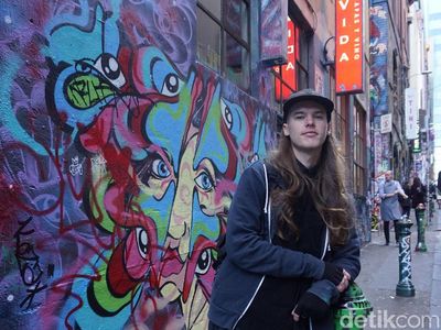 Potret Hosier Lane, Gang Penuh Karya Mural yang Instagramable di Melbourne