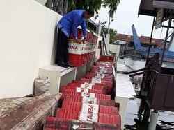 Bawa 28 Drum Limbah B3 Tanpa Dokumen, 2 Kapal Motor di Sumut Diamankan