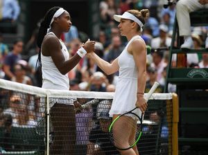 Halep Hentikan Gauff, Petenis 15 Tahun yang Mencuri Perhatian Wimbledon Halep Hentikan Gauff, Petenis 15 Tahun yang Mencuri Perhatian Wimbledon