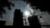 Langit Jakarta Terus Dicakar Gedung Bertingkat