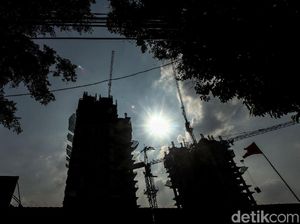 Langit Jakarta Terus Dicakar Gedung Bertingkat