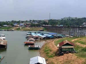 Potret Kota Tenggelam di Thailand