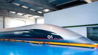 Foto Desain Hyperloop, Kereta Super Cepat Level Dewa