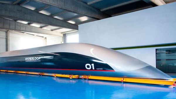 Foto Desain Hyperloop, Kereta Super Cepat Level Dewa