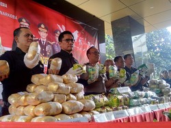 Bareskrim Musnahkan 1,5 Ton Narkoba Selundupan Jaringan Internasional
