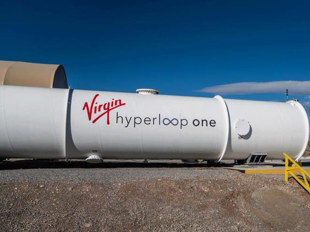 Keren Banget! Video Baru Hyperloop Penumpang Berkecepatan 1.078 Kpj