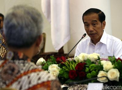 Jokowi-Ganjar Pranowo Bahas Ekonomi Jateng