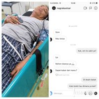 Tio Pakusadewo terbaring sakit