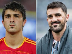 Begini perubahan wajah mantan penyerang Timnas Spanyol, David Villa. Corbis/ Getty Images.