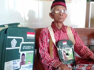 Penantian Miun Rajin Siapkan Fisik Jadi Haji Tertua di Mojokerto