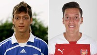 Tidak banyak yang berubah dari wajah Mesut Ozil muda dengan yang sekarang. Bongarts/ Getty Images.