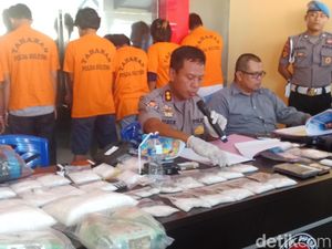 2 Kurir Sabu di Sulteng Ditangkap, Sabu 3,5 Kg Disita