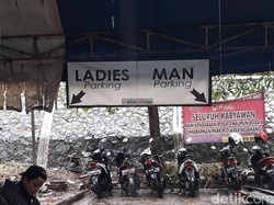 Parkiran RSUD Depok Dipisah Pria-Wanita karena Ibu-ibu Suka Lupa Cabut Kunci