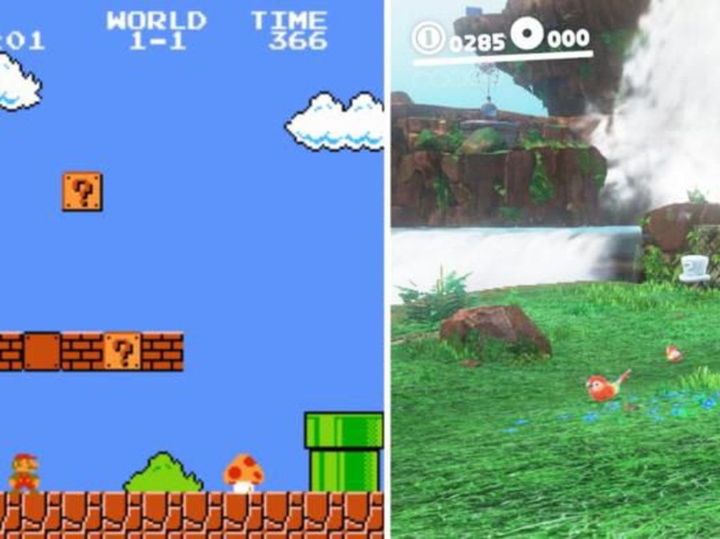 Grafis Game Dulu dan Sekarang: Mario Sampai Street Fighter