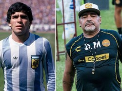 Legenda sepakbola Argentina yang terkenal dengan gol tangan tuhan, Diego Maradona. Maradona pernah menjadi pelatih Timnas Argentina pada tahun 2008 hingga 2010. Jam Media/ Getty Images.