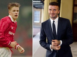 David Beckham mengawali kariernya pada tahun 1991. Sempat memperkuat MU dan Real Madrid, Beckham kini masih jadi selebriti dunia di usia tuanya. AFP/ Getty Images.