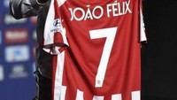 Pejualan termahal dari Benfica adalah kala melepas Joao Felix ke Atletico Madrid di tahun 2019. Felix dijual seharga 127 juta Euro atau setara Rp 1,9 triliun (AFP)