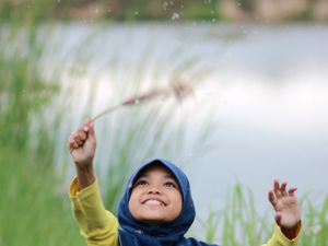 Nesa Bermain Ilalang (Lomba Portrait Juli 2019)