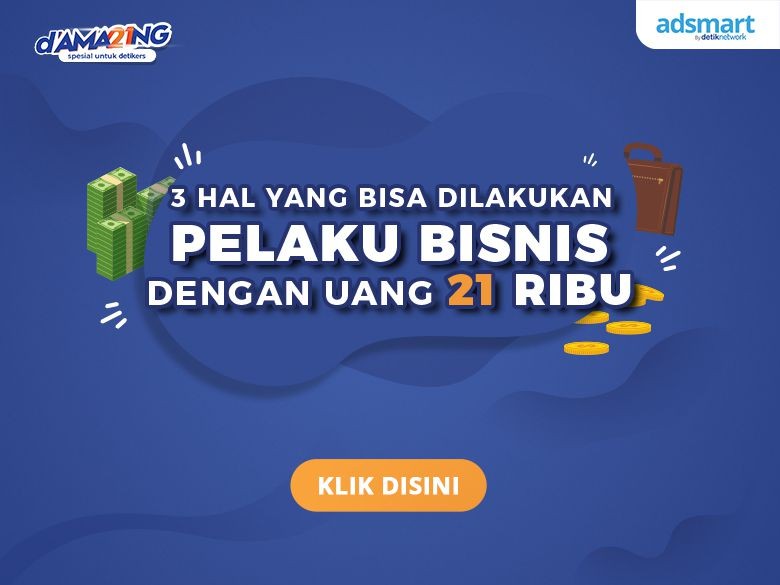 Pasang Iklan Rp 2,1 Juta di Adsmart by detikNetwork Bayar Rp 21 Ribu