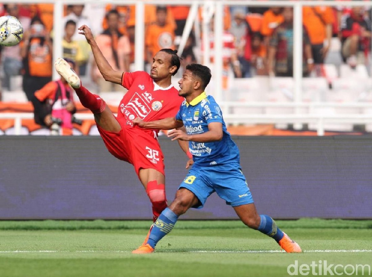 Final Piala Menpora 2021, head to head Persija vs Persib. (Foto: detikcom/Rifkianto Nugroho)