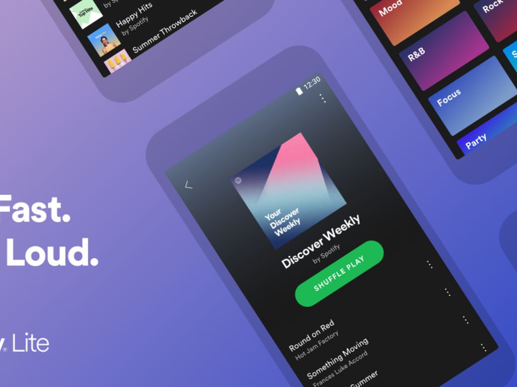 Spotify Lite Dirilis, Ukurannya Cuma 10 MB Spotify Lite Dirilis, Ukurannya Cuma 10 MB