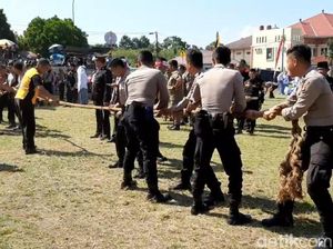Kemeriahan Pesta Rakyat HUT ke-73 Bhayangkara di Tasikmalaya