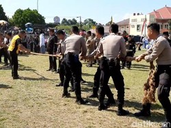 Kemeriahan Pesta Rakyat HUT ke-73 Bhayangkara di Tasikmalaya