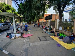 Hendak Dipindah ke Islamic Center, Begini Kondisi Pencari Suaka Kebon Sirih